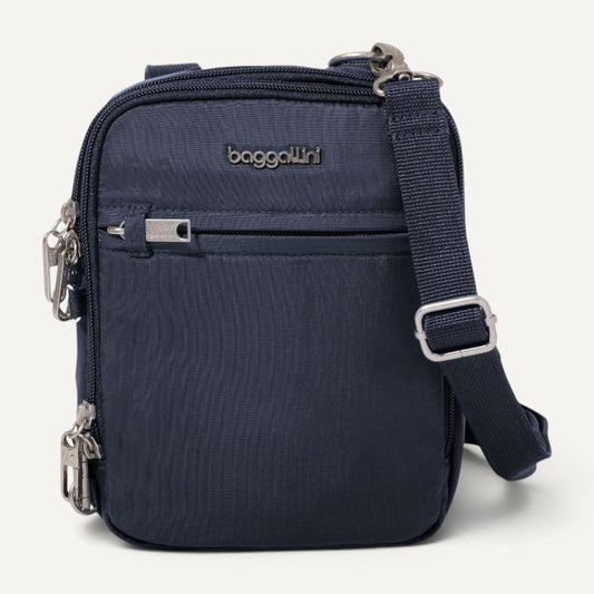 Securtex Anti-Theft Mini Everything Crossbody French Navy
