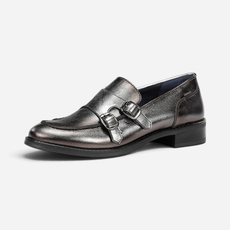 Harvard Monk Strap Anthracite