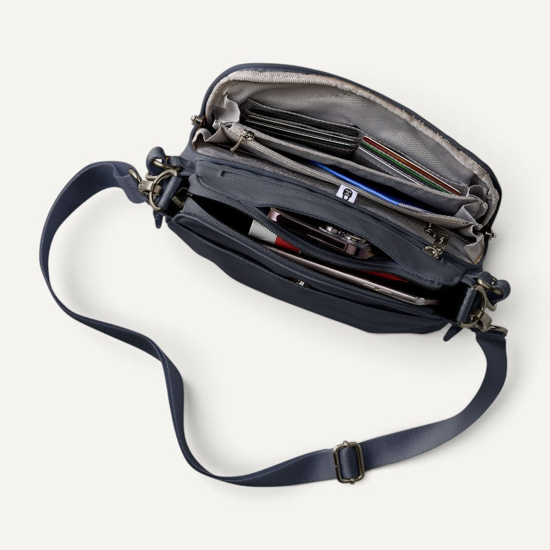 Marais Rfid Crossbody French Navy