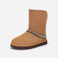 Classic Short Crescent Chestnut